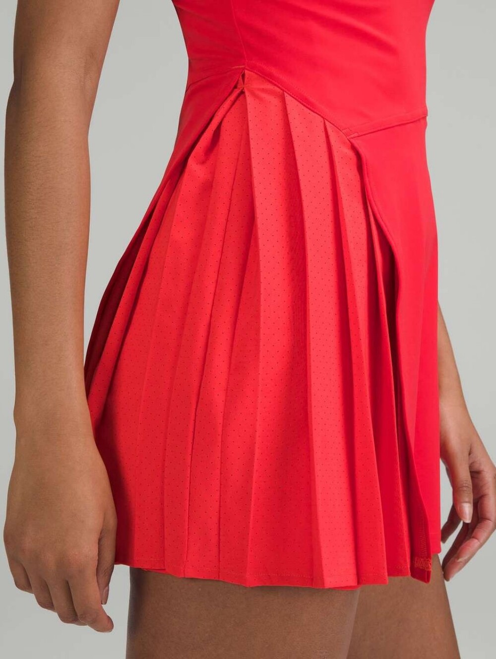 Lululemon Nulux Asymmetrical Tennis Dress (6). MRSN $138 - Picture 14 of 16